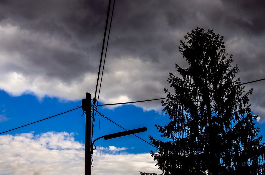 Gewitter Anmarsch